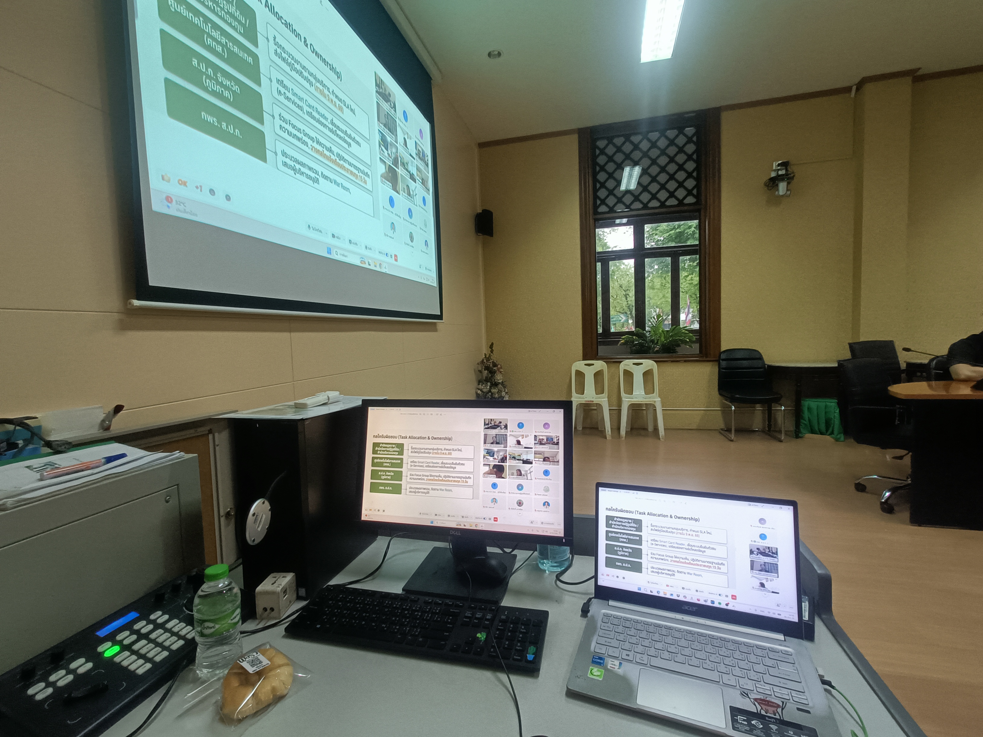title - ประชุมคณะทำงานขับเคลื่อนการปฏิบัติตามพระราชบัญญัติการอำนวยความสะดวกในการพิจารณาอนุญาตและการให้บริการแก่ประชาชน พ.ศ. 2569 ครั้งที่ 1/2569 พร้อมประชุมผ่านระบบออนไลน์ GDCC Space Plus